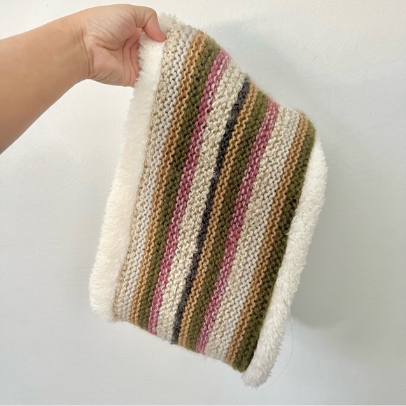 Zara Accessories Womens Girls Knit Fleecy Infinity Scarf Cowl One Size Soft - Picture 1 of 4